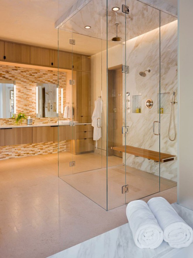5 cách để tạo nên phòng tắm tối giản, giúp thư giãn tối đa cho người dùng - Ảnh 3.
