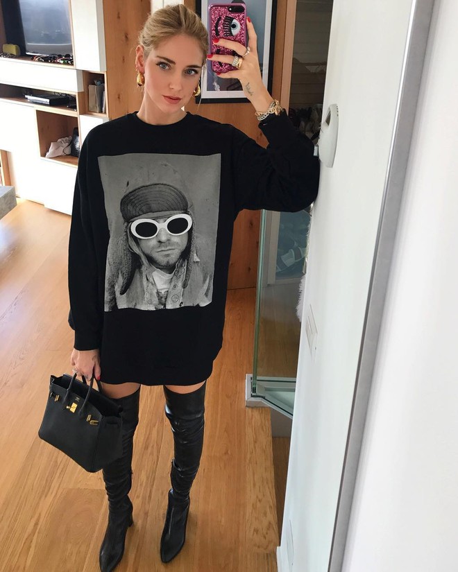 Không hổ danh là fashionista đình đám, Chiara Ferragni vẫn mặc chất lừ ngay cả khi đang bầu bí - Ảnh 6.