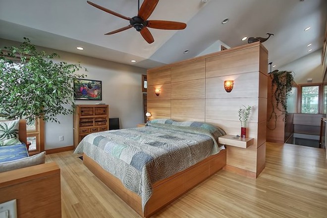 Những mẫu phòng ngủ hiện đại, thư giãn với cây cảnh - Ảnh 7.