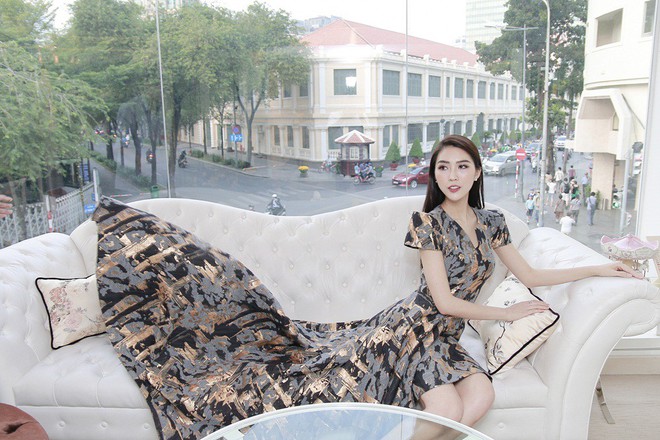 Á quân The Face - Tường Linh mang hơn 50 trang phục đi thi Hoa hậu Liên lục địa - Ảnh 9.