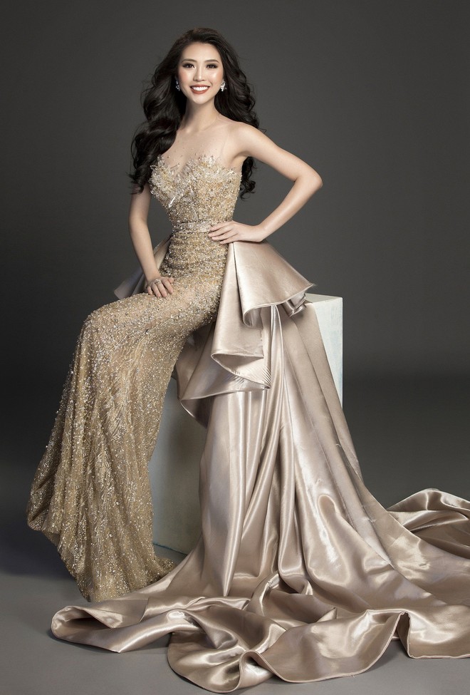 Tường Linh tung trang phục dạ hội trước thềm Chung kết Hoa hậu Liên lục địa - Ảnh 9.