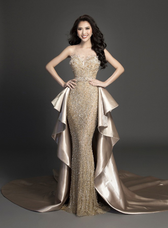 Tường Linh tung trang phục dạ hội trước thềm Chung kết Hoa hậu Liên lục địa - Ảnh 5.