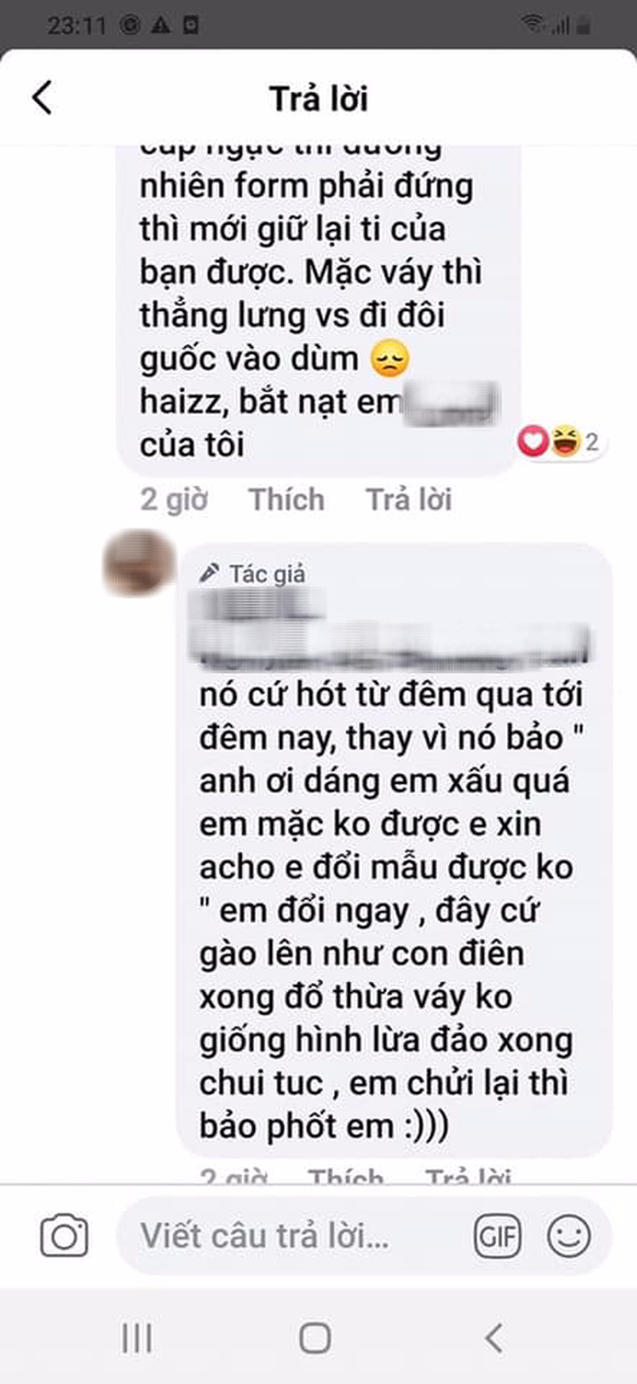 Bỏ 2 triệu mua váy thiết kế sang chảnh để mặc đi sinh nhật, cô gái ức chế khi nhận về chiếc váy như hàng chợ, nhưng bất ngờ hơn cả là phản ứng của chủ shop online - Ảnh 3.