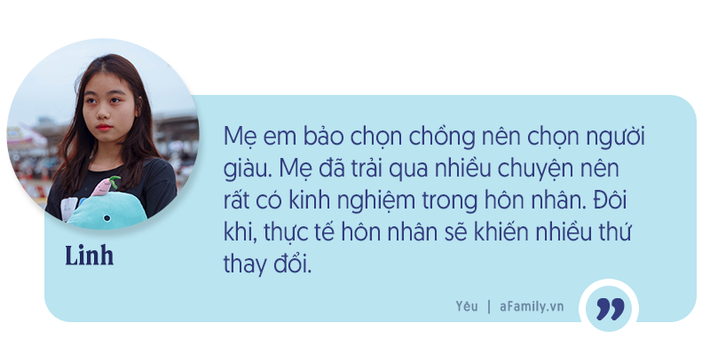 Phái nữ chọn đàn ông 5 triệu hay 50 triệu: Có những người mẹ bảo phải chọn chồng giàu để cưới đến cô quyết độc thân còn hơn ôm bực vào người - Ảnh 5.