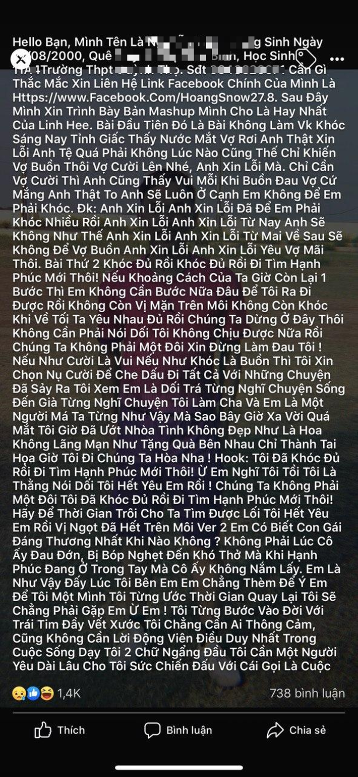 Khiến dân tình sửng sốt vì cái tên Facebook dài 1871 từ, đọc xong có nguy cơ sập nguồn điện thoại - Ảnh 2.