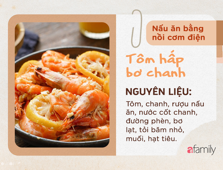 Nấu được đủ các món từ thịt, canh cho đến chè, bánh ngọt... nồi cơm điện chính là 