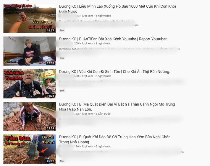 Xuất hiện kênh youtube hướng dẫn sinh tồn ngoài tự nhiên bằng cách 