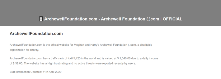Quay lưng với hoàng gia, Meghan Markle muối mặt khi bị dân mạng hack trang web từ thiện mới, mang tiếng là 