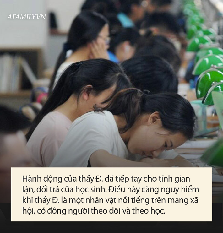 Thầy Toán nổi tiếng bị tố giúp học sinh gian lận trong kỳ thi thử của Sở GD-ĐT Hà Nội, người trong nghề bức xúc: Đây là hành vi trái đạo đức - Ảnh 6.