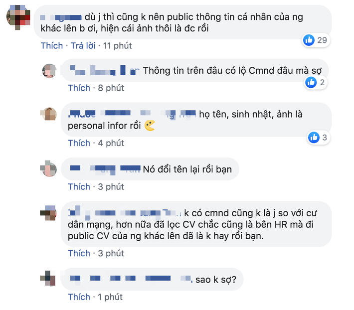 Chàng trai HR bị ném đá kịch liệt vì đăng thông tin ứng viên lên Facebook, đã thế còn bễu cợt phán xét - Ảnh 3.