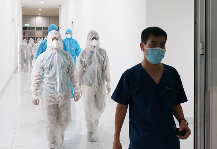 Những hình ảnh bệnh viện dã chiến Tiên Sơn trước ngày hoạt động ở Đà Nẵng - Ảnh 9.