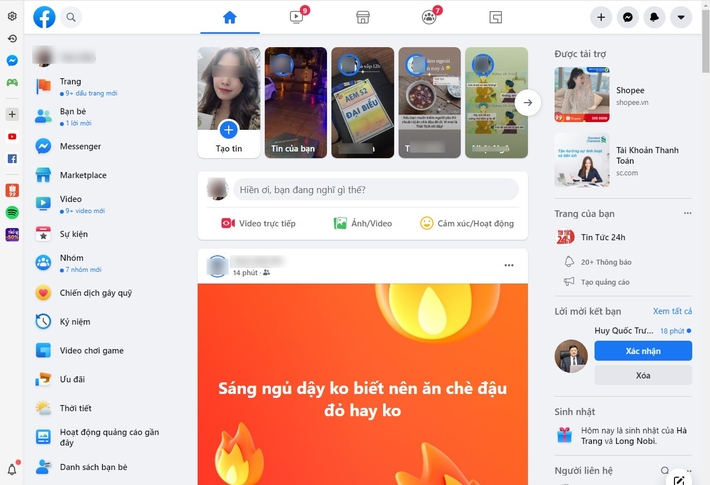 1001 biểu cảm của dân mạng khi Facebook cập nhật giao diện mới 2020: Người than trời, kẻ thì thấy thú vị! - Ảnh 1.