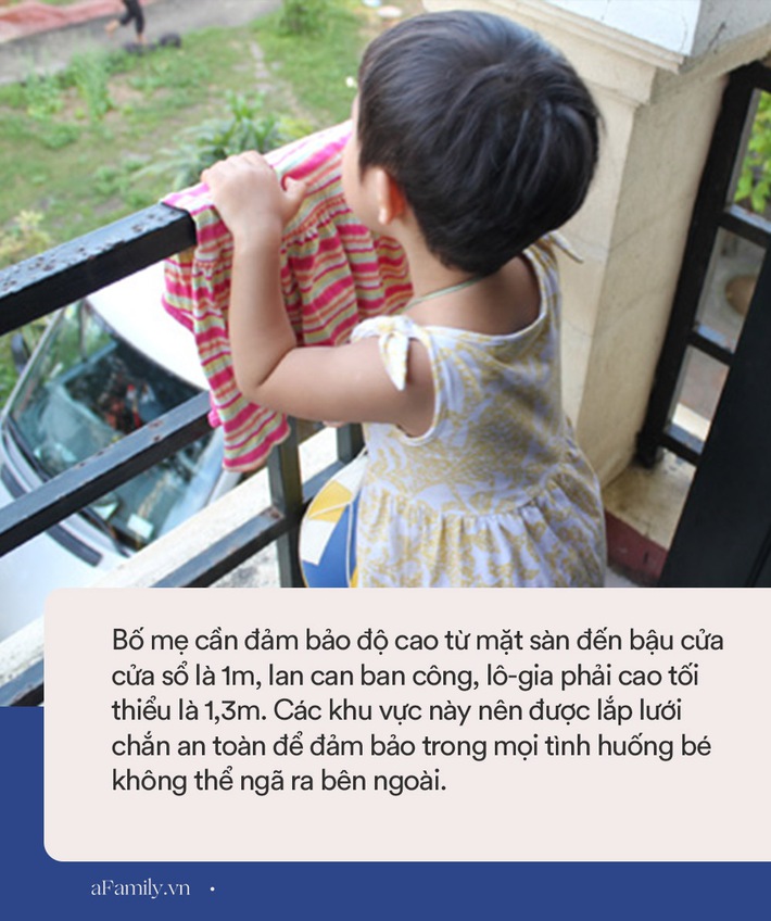 Bé gái 6 tuổi rơi từ tầng 12 xuống đất tử vong ở Hà Nội: Các gia đình có con nhỏ ở chung cư đừng quên những lưu ý này - Ảnh 3.