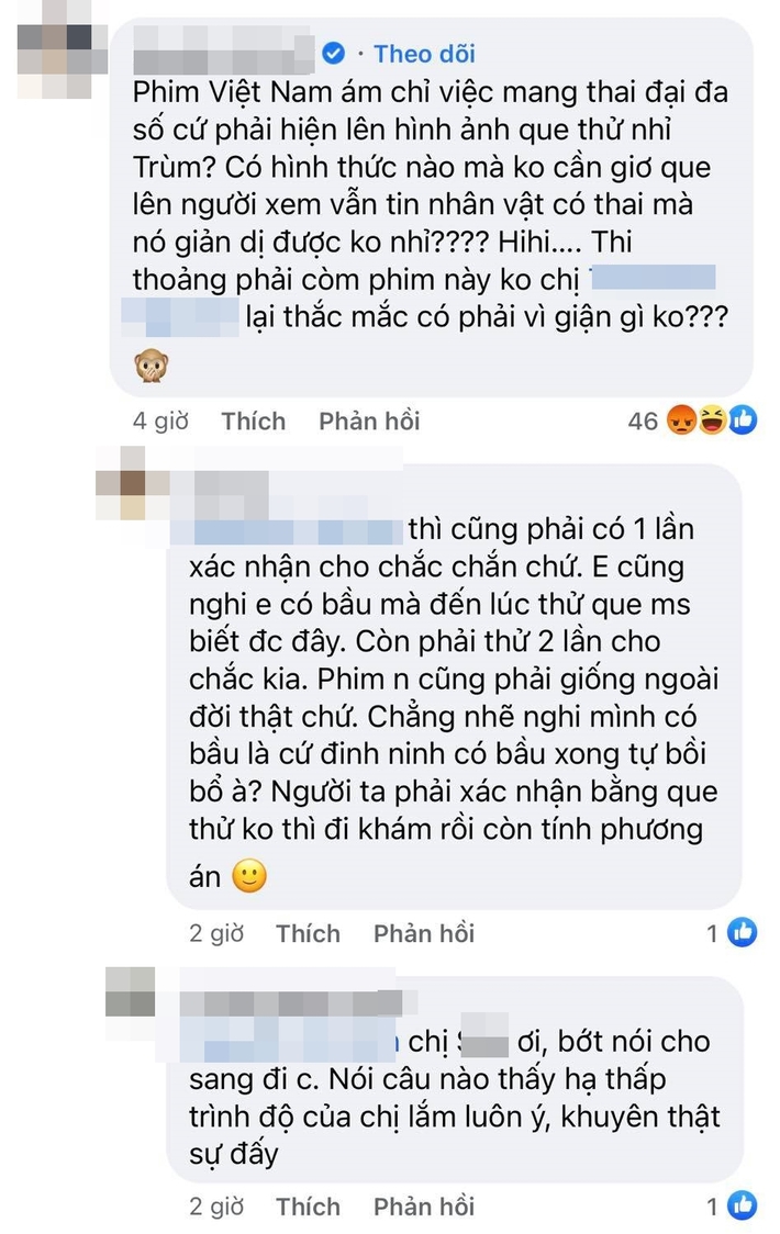 Nhà báo nổi tiếng bị dân mạng xông vào mắng chửi vì chê bai cảnh Nam thử thai trong Hương vị tình thân - Ảnh 2.