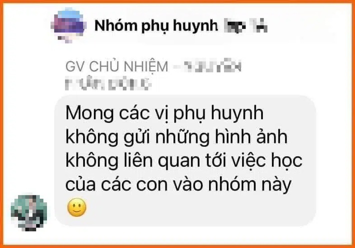 Ông bố gửi vỏn vẹn 6 từ vào nhóm chat chung cho cô giáo, hội phụ huynh đọc xong toát mồ hôi hột: Toang tới nơi rồi còn đâu - Ảnh 1.