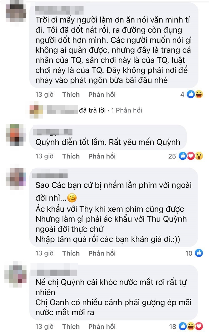 Hương vị tình thân: Đăng ảnh Thy ngã liền bị anti chửi là 