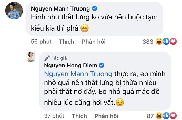 Hồng Diễm hội ngộ Hồng Đăng, gọi tên Thương ngày nắng về, fan chú ý mái tóc còn Mạnh Trường chú ý... thắt lưng - Ảnh 7.