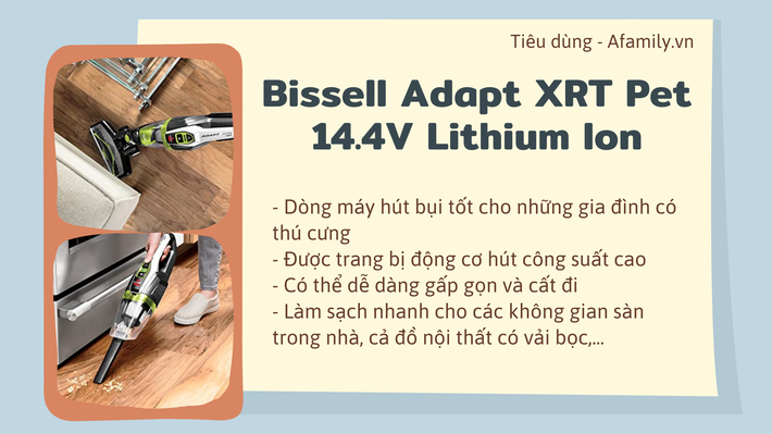 2 dòng máy hút bụi được người nước ngoài ưa chuộng, hút cực mạnh đến mức mẹ Việt phải 