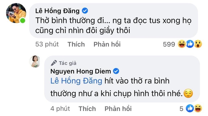 Hồng Diễm khoe giày mới, fan bình luận thế nào mà muốn trầm cảm, Hồng Đăng nhắn nhủ 