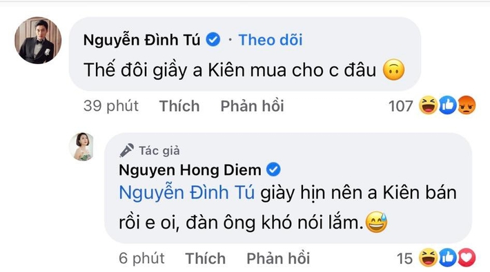 Hồng Diễm khoe giày mới, fan bình luận thế nào mà muốn trầm cảm, Hồng Đăng nhắn nhủ 