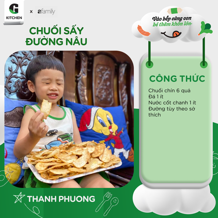 Tay nghề của mẹ, tài năng của bé là căn bếp nhà có thêm bao công thức ngon lành, bổ dưỡng - Ảnh 2.