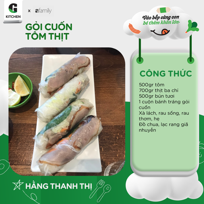 Tay nghề của mẹ, tài năng của bé là căn bếp nhà có thêm bao công thức ngon lành, bổ dưỡng - Ảnh 5.