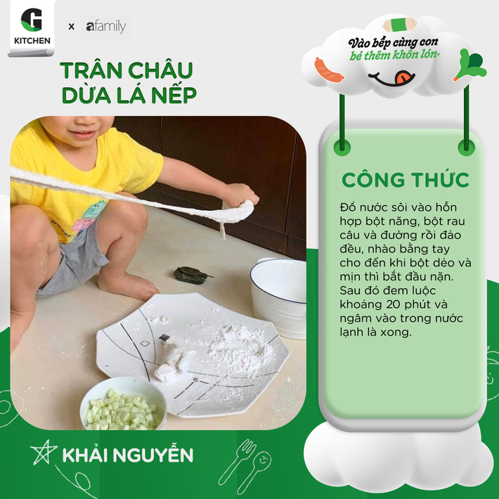 Tay nghề của mẹ, tài năng của bé là căn bếp nhà có thêm bao công thức ngon lành, bổ dưỡng - Ảnh 7.