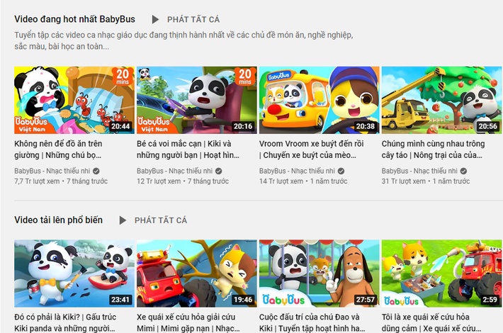 6 kênh YouTube chất lượng, an toàn giúp bé vừa học vừa chơi, bố mẹ an tâm tuyệt đối - Ảnh 6.