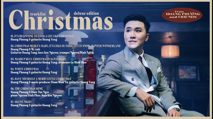 Hoàng Phương (The Debut) khuấy động làng nhạc Việt những ngày cuối năm bằng album cover các ca khúc Giáng sinh bất hủ - Ảnh 2.