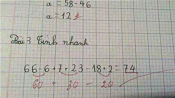 Cô sai hay trò sai: Bài toán cộng trừ khiến dân tình chia làm 2 phe, chỉ ra được đúng hay sai IQ không phải dạng vừa - Ảnh 1.