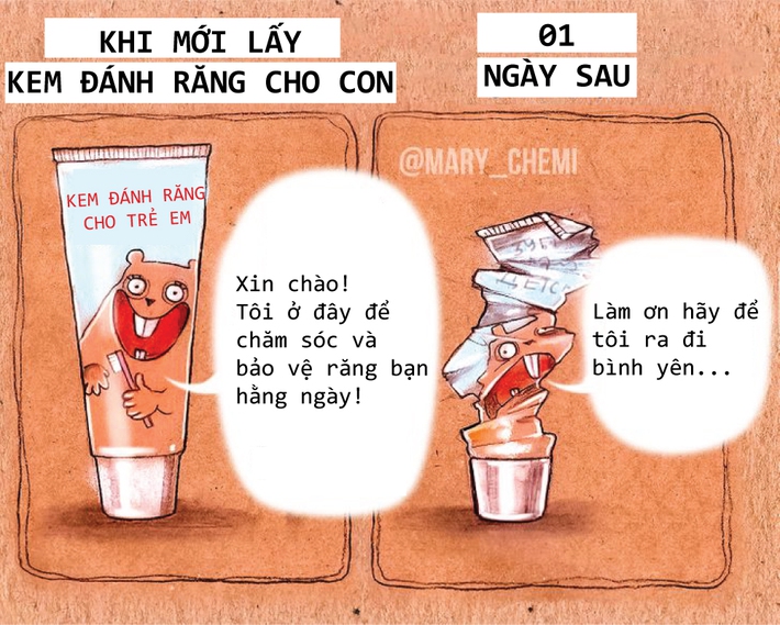 9 bức tranh chứng minh nuôi con luôn là một hành trình tuyệt vời và hạnh phúc, khiến mẹ nào cũng có thể bật cười! - Ảnh 4.