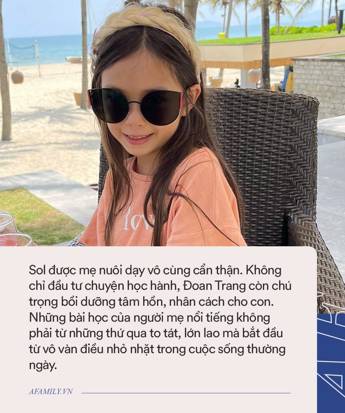 Đoan Trang dẫn con đi ăn, nhưng lại bắt con trả tiền, bé nói 1 câu khiến mẹ sửng sốt vì quá lém lỉnh, trên hết là cách dạy con tuyệt vời - Ảnh 4.