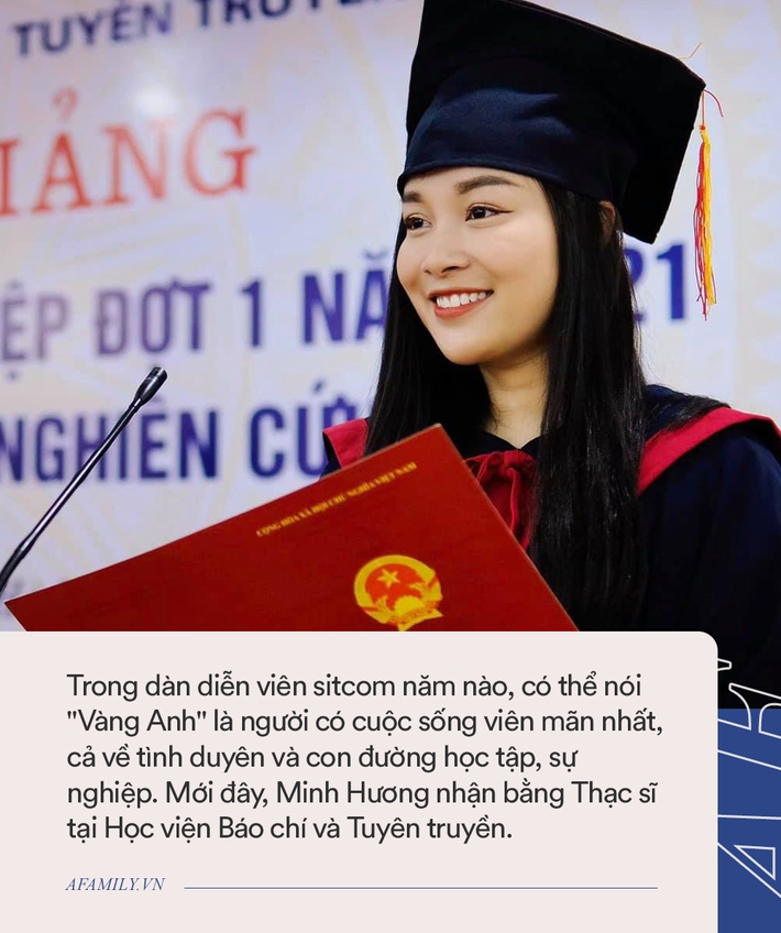 Nàng Vàng Anh năm nào giờ có cuộc sống quá viên mãn: Trở thành BTV công an nhân dân, mới đây còn là Thạc sĩ đại học danh giá - Ảnh 3.