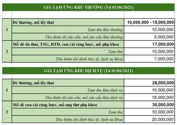 Bệnh viện Phụ sản Hà Nội vừa điều chỉnh chi phí sinh nở và bổ sung thêm một số dịch vụ, mẹ bầu lưu ý để đưa ra lựa chọn phù hợp - Ảnh 3.