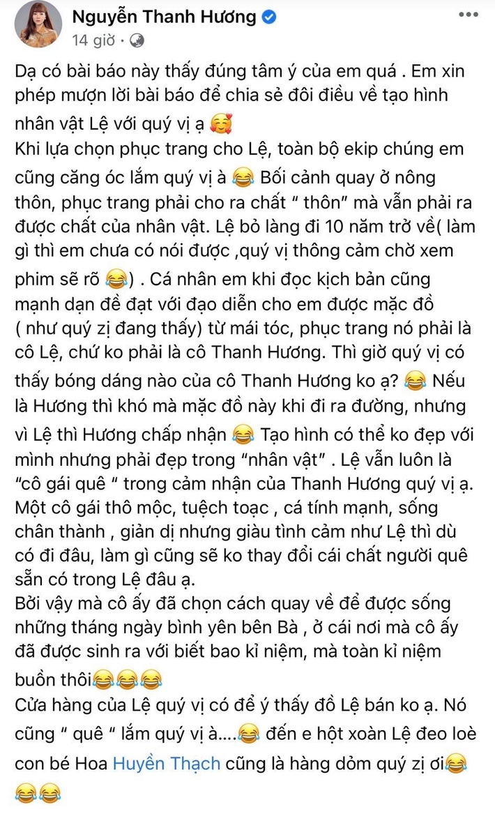 Mùa hoa tìm lại: Lệ bị chê mặc xấu, kém sang hơn cả gái quê, Thanh Hương nói gì? - Ảnh 3.