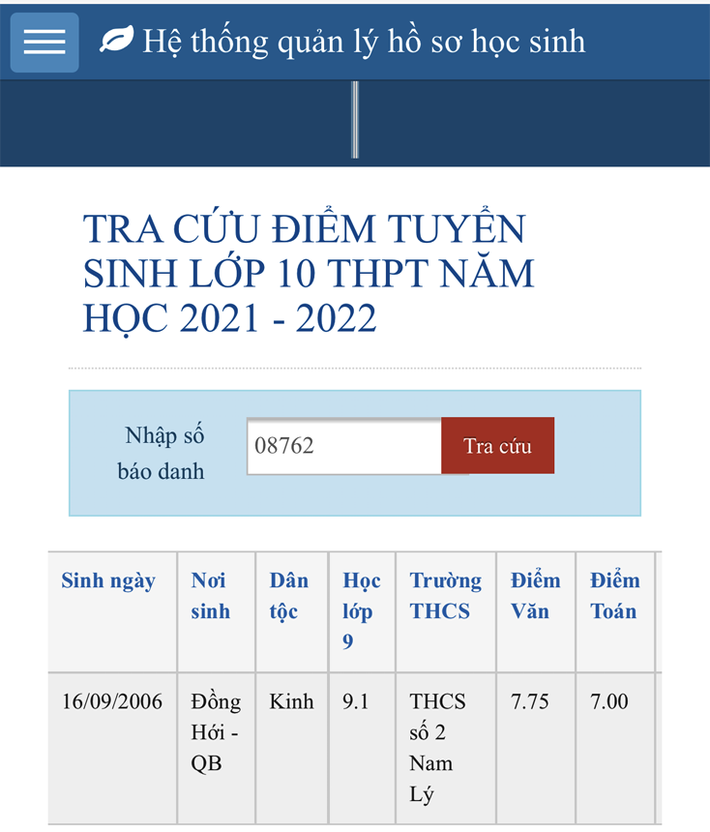 25 tỉnh thành công bố điểm thi tuyển sinh lớp 10 năm 2021 - Ảnh 1.