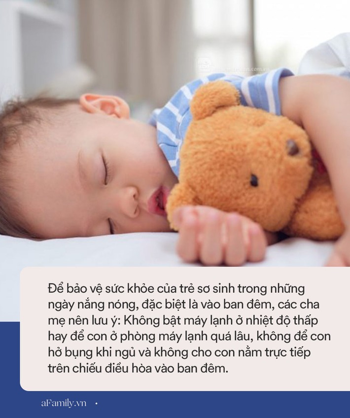 Dù trời nóng thế nào thì vào ban đêm, bố mẹ cũng không được làm những việc này để tránh con bị cảm lạnh - Ảnh 4.