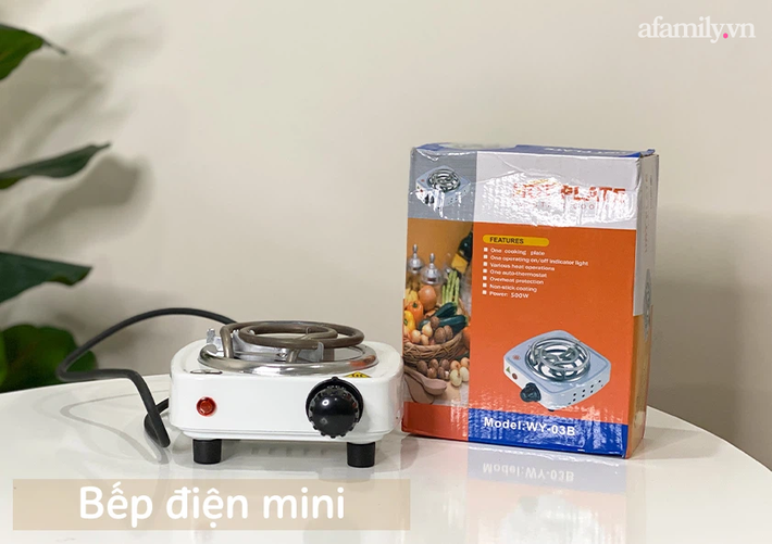 Bếp điện mini tuy nhỏ mà có công dụng thì siêu bất ngờ - Ảnh 2.