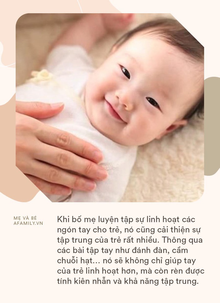 Nghiên cứu của Mỹ: Ngón tay càng linh hoạt, não bộ của trẻ càng phát triển và những điều bố mẹ nên làm để con vận động tay tốt hơn - Ảnh 3.