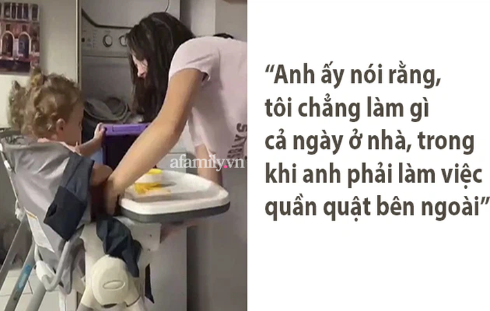 Bị chê bai ở nhà rảnh rỗi chẳng biết làm gì, người mẹ tung video hút hơn 2 triệu lượt thích, khiến ai cũng phải đồng cảm - Ảnh 1.