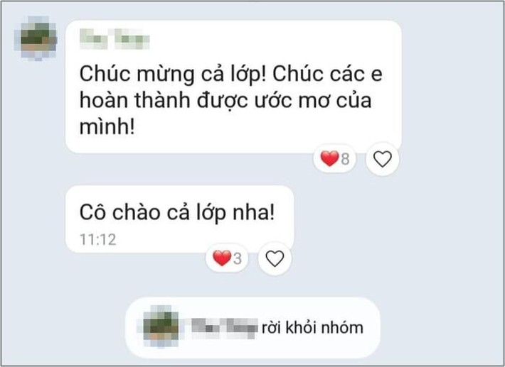 Biết cả lớp đều đậu tốt nghiệp, cô giáo nhắn tin chúc mừng, nhưng hành động sau đó mới khiến lũ học trò không cầm được nước mắt - Ảnh 1.