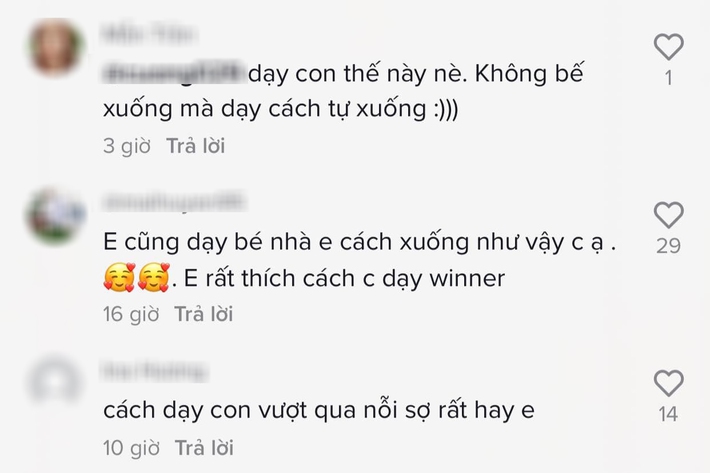 Cưng xỉu khoảnh khắc Winnie leo lên thoăn thoắt, xuống lại mếu máo, nhưng hành động của Đông Nhi mới 