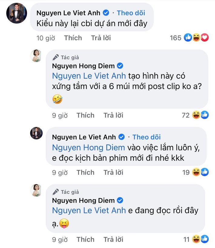 Hồng Diễm gây náo loạn với hình ảnh mới, Việt Anh khoe vòng một khủng, hé lộ sắp đóng phim cùng nhau nhưng sự thật là... - Ảnh 2.