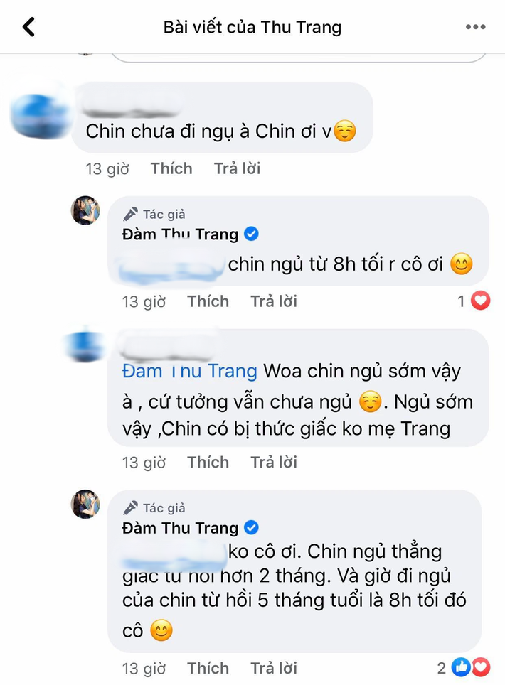 Đàm Thu Trang tiết lộ thói quen đặc biệt khi ngủ của con gái, bật mí cách chăm Suchin khiến ai nấy khen nuôi con quá khéo
 - Ảnh 2.