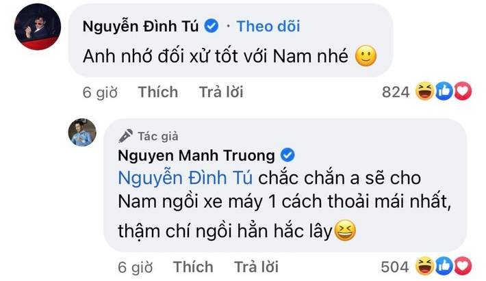 Mạnh Trường thay hình đại diện thế nào mà dân tình náo loạn, toàn đồng nghiệp nam vào nói lời mật ngọt - Ảnh 4.