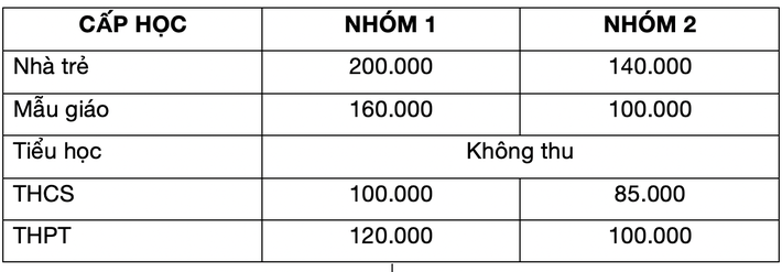 Hà Nội và TP.HCM thực hiện miễn giảm học phí, học sinh trường tư có được giảm 50%, 100% học phí hiện học? - Ảnh 2.