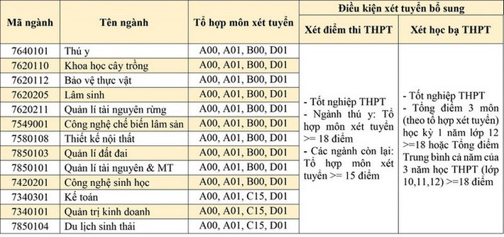 Danh sách các trường đại học xét tuyển bổ sung cho thí sinh chưa trúng tuyển đợt 1 mới nhất, mức điểm nhận hồ sơ từ 15 điểm - Ảnh 4.