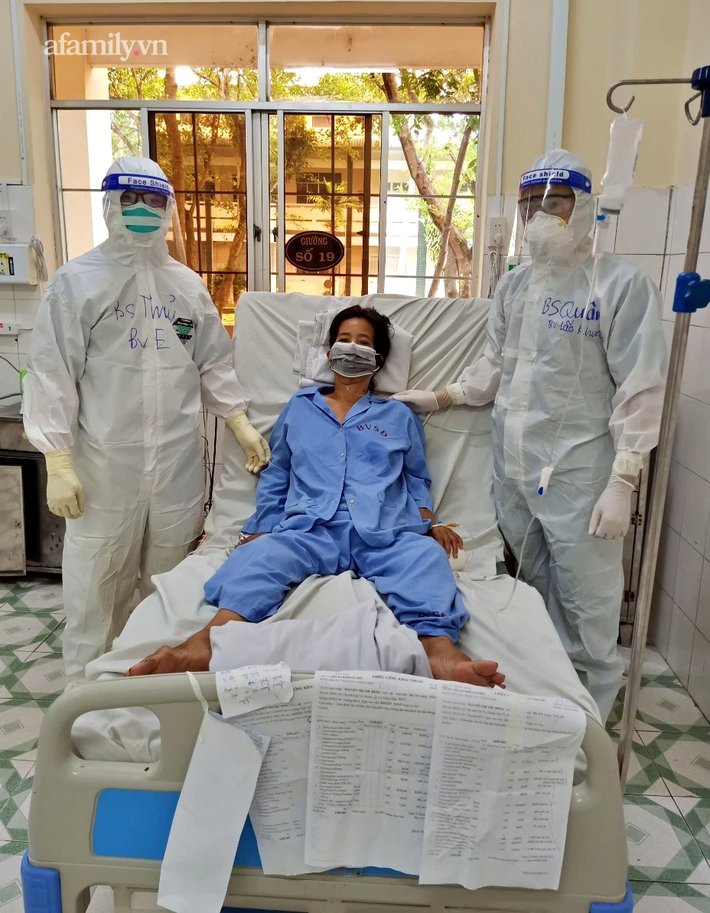 Bệnh nhân COVID-19 ngưng tim đầu tiên ở Đồng Tháp hồi phục ngoạn mục, xuất viện ngày Quốc khánh 2/9 - Ảnh 3.