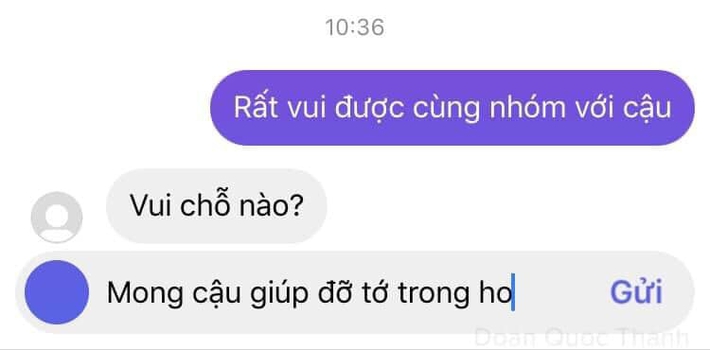 Đậu đại học, sinh viên mới háo hức chào bạn bè cùng nhóm thì nhận được câu trả lời đọc muốn xỉu: Tương lai có vẻ khó sống - Ảnh 1.