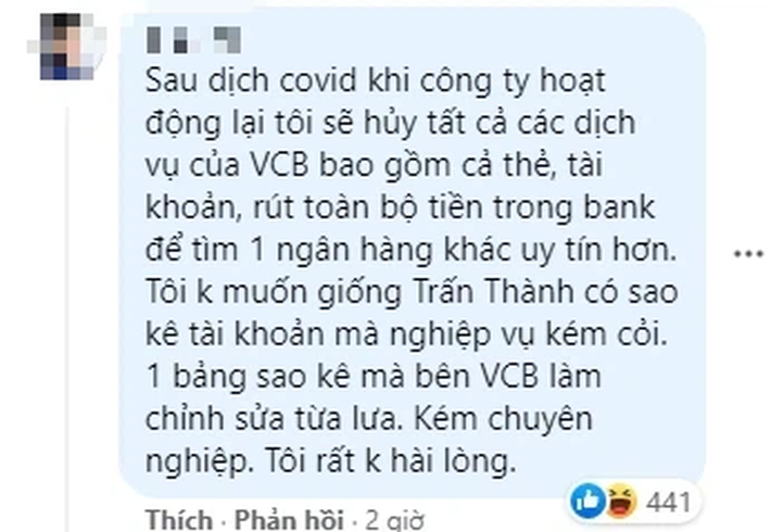 Fanpage Vietcombank bị 